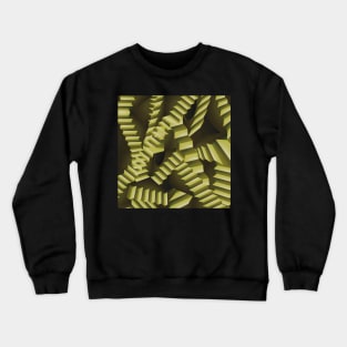 Liminal Stairs Yellow Crewneck Sweatshirt